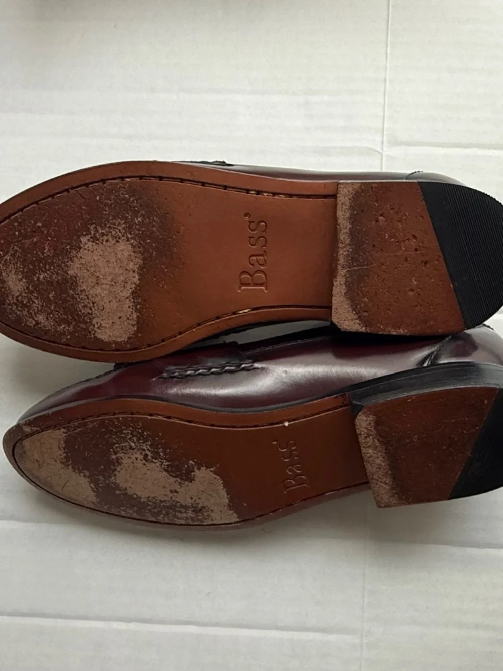 Bass Harrison Leather Loafers